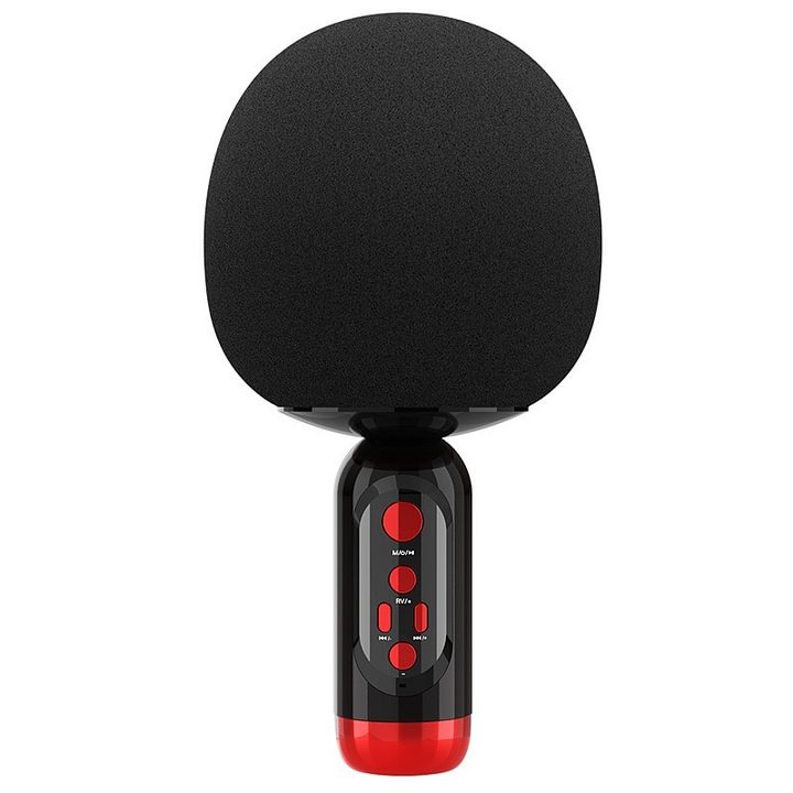 Wireless microphone for mobile karaoke, dual-microphone Bluetooth speaker all-in-one KTV singing microphone
